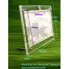 亞加力相雜配不銹綱腳